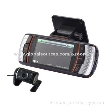 Car Data Recorder, 2-channel, Full HD 720P